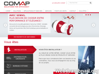 comap.fr website preview