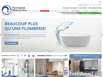 plomberiemascouche.ca website preview