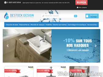 destock-design.fr website preview