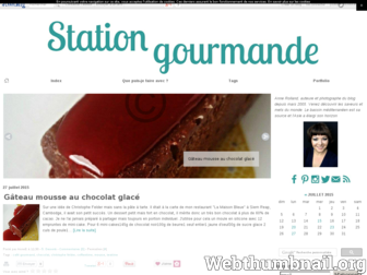 stationgourmande.canalblog.com website preview
