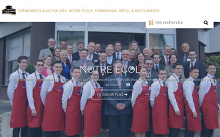 ecole-hoteliere-thonon.com website preview