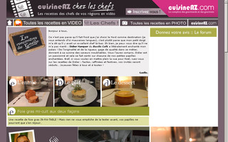 recette-de-chef.cuisineaz.com website preview