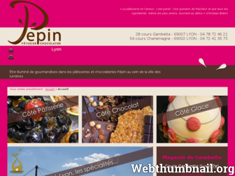 patisserie-chocolaterie-pepin.com website preview