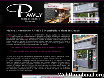 patisserie-pawly.com website preview