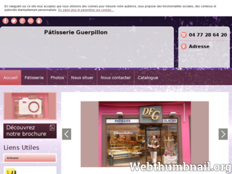 patisserie-chocolaterie-fguerpillon-42.com website preview