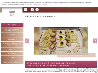 patisserie-grandin.fr website preview