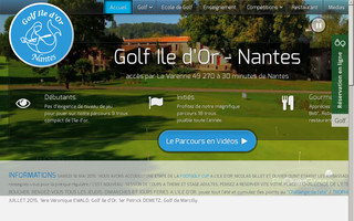 golfdenantesiledor.com website preview