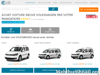 volkswagen.elite-auto.fr website preview
