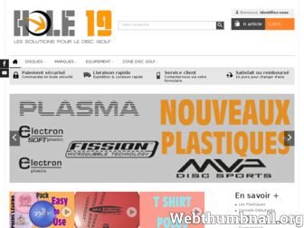 hole19.fr website preview