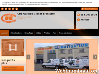 cbe-galindo.fr website preview