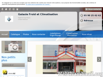 gfcclimatisation.fr website preview