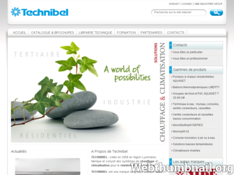 technibel.com website preview