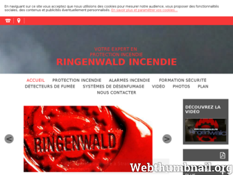 ringenwald-incendie.fr website preview
