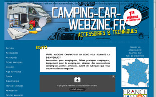camping-car-webzine.fr website preview