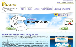 provence-evasion.fr website preview