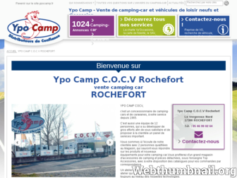 cocv.ypocamp.fr website preview