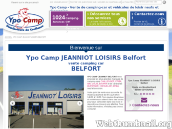 jeanniot-loisirs-belfort.ypocamp.fr website preview