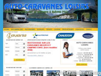 auto-caravanes-loisirs.fr website preview