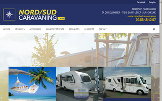 nordsudcaravaning.com website preview