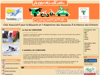 asso-caravane.pagesperso-orange.fr website preview