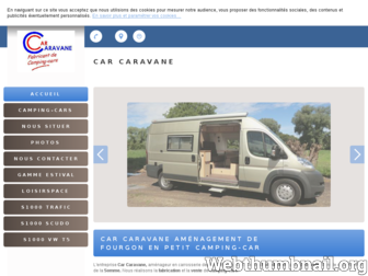 car-caravane.com website preview