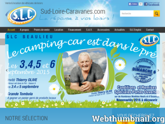 sud-loire-caravanes.com website preview