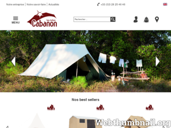 cabanon.com website preview