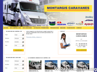 montargis-caravanes.fr website preview