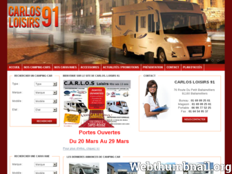 carlos-loisirs-91.com website preview