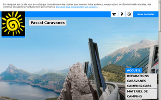 pascalcaravanes.com website preview
