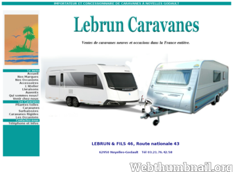 lebrun-fils-caravanes.com website preview