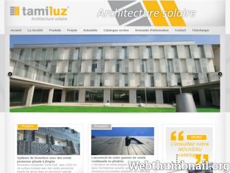tamiluz.fr website preview