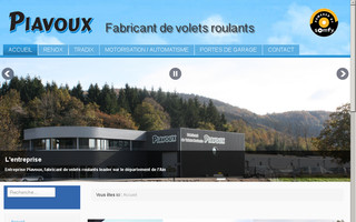 volets-roulants-piavoux.com website preview