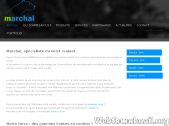 marchal.fr website preview