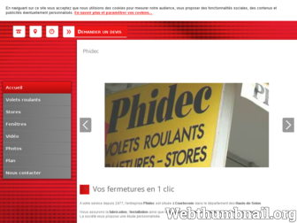phidec-sas.com website preview