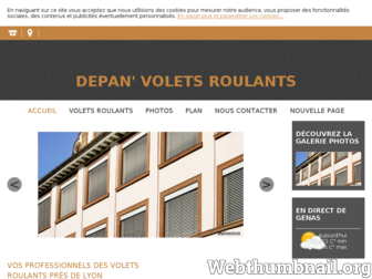 depannage-volets-roulants-lyon.fr website preview