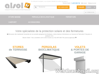 alsol.fr website preview