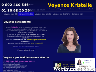 voyance-telephone-immediate.com website preview