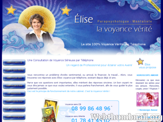 zodiaque-voyance.fr website preview