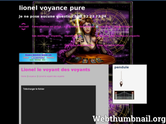 voyance-immediate-lgvision.com website preview