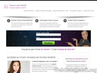 voyance-par-tchat.fr website preview