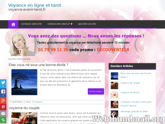 voyance-avenir-tarot.fr website preview