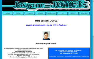 josyanejoyce.com website preview