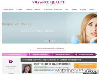 voyancequalite.com website preview