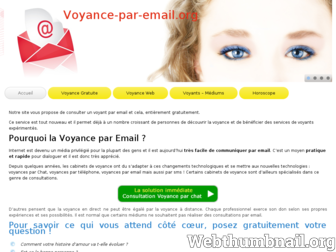 voyance-par-email.org website preview