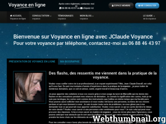 voyanceenligne.org website preview