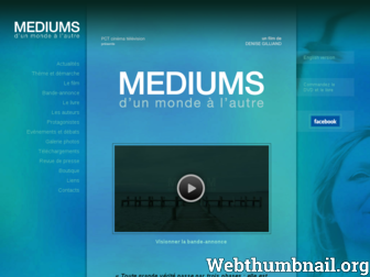 mediums-lefilm.com website preview