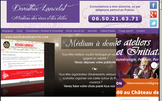 dorothee-medium.fr website preview