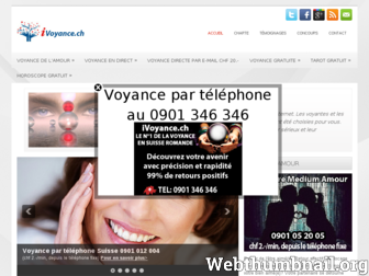 ivoyance.ch website preview