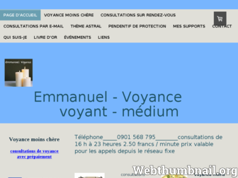 emmanuel-voyance.com website preview
